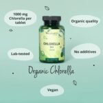 Vegavero Organic Chlorella Broken Cell Wall 3000 mg | NO Additives, Lab-Tested | 180 Tablets | Pure Powder | Vegan - Image 5