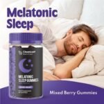 Twin Pack Natural Sleep Support Gummies for Adults - Melatonic Formula for Restful Nights, Sleep Gummies Promoting Natural Sleep Production, Promotes Healthy Sleep Patterns, 60 Count - Image 3