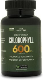 Chlorophyll Capsules 600 mg - Natural Chlorophyll Pills for Both Women & Men - Odour Control- Chlorophyll Supplement Promoting Energy, Immunity, Skin Health, and Internal Deodorization. 60 Capsules - Image 3