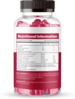 Organic Beet Root Gummies 200mg- Superfood Beets Supplement with Iron for Heart Health & Blood Pressure Support- Nitric Oxide Beets Iron Gummies for Energy & Stamina Boost- Vegan, Non-GMO- 60 Gummy - Image 3