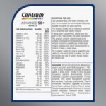 Centrum Advance 50+ Tablets Multivitamin & Mineral Supplements, with 24 essential nutrients, including vitamin D, C, Zinc, 100 ct - Image 4