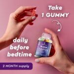 ZAPVITA Sleeping Aid for Adults – 70 Extra Strong Natural Sleep Gummies with L-Theanine & Magnesium – Herbal Sleep Gummies for Adult Restful Sleep & Relaxation – Night Time Support - Image 6