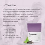 Life Essentials L-Theanine 200mg Supplement - 120 Vegan Capsules for Stress Relief & Calm Focus - Premium Quality Natural Amino Acid for Relaxation, Brain Power & Mental Clarity - Image 3