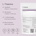 Life Essentials L-Theanine 200mg Supplement - 120 Vegan Capsules for Stress Relief & Calm Focus - Premium Quality Natural Amino Acid for Relaxation, Brain Power & Mental Clarity - Image 4