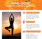 Reverse Life - Immune Defence - Orange Flavour Liquid Multivitamin Drink with 23 Essential Vitamins and Minerals - Maximum Strength Liquid Supplement 500ml - Image 3
