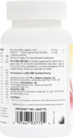 NaturesPlus Hema Plex Capsules - Gentle, Fast Acting Iron Capsules with Vitamin C, Methyl B12, Folate - Blood Health and Energy Support - Vegan, Gluten Free - 60 Capsules - Image 7