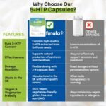 5-HTP Supplement | 5-HTP Capsules from Griffonia Seed Extract | Amino Acid 5-Hydroxytryptophan for Stress and Mood Support | 5htp Sleep Support for Adults | 90 Vegan Capsules - Image 6