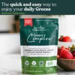 The Vegan Wellness Co. Greens Complex Berry Boost Powder, 1 x 180g Pouch Advanced Greens, Fruits and Superfood Blend for Overall Wellness - Image 3