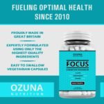 Focus Nootropic Supplement for Memory Brain Support – Natural Nootropic for Cognitive Support, Energy, Mental Clarity, and Concentration Boost – 60 Capsules - Image 7