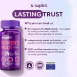 High-Potency Multivitamin Capsules for Women - Multivitamins A-Z Complex with Vitamin B6, Iron, Zinc & Vitex - 60 Vegan Capsules - All-in-One Premium Multivitamin (1 Pack) - Image 3