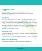 Cilantro (Coriander) 500mg Vegan Capsule | Natural Herbal Cleanser |Detox | Antioxidant | Healthy Skin | Immune Health| Manufactured in The UK by Nutrivity 30 Caps - Image 4