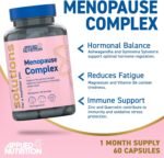 Applied Nutrition - Solutions - Menopause Complex - Vegan Capsules with Natural Hormonal Support - Best Fatigue Relief - Best Immune Support - Enhances Hormonal Balance - (60 Capsules – 30 Servings) - Image 3