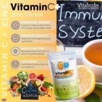 Vitamin C and Zinc Tablets - 4 Months Supply - 100mg L-ascorbic Acid with Added 20mg Zinc - Natural Immunity Supplement (120 Vegan Tablets) - High Strength Vitamin C & Zinc Supplement - Vitaherbs - Image 4