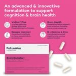 Brain Complex+ Capsules – Brain Supplement with Phosphatidylserine, B Vitamins & Ginkgo Biloba – 28 Day Supply – Brain Energy, Health & Cognition Supplements by FutureYou Cambridge - Image 3