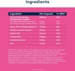 Brain Complex+ Capsules – Brain Supplement with Phosphatidylserine, B Vitamins & Ginkgo Biloba – 28 Day Supply – Brain Energy, Health & Cognition Supplements by FutureYou Cambridge - Image 4