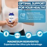 Ultra Lyte Magnesium L-Threonate – 2000mg Magnesium Supplement for Cognitive Support – 120 Capsules for Sleep Support & Relaxation - Vegan Friendly - Image 4