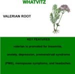 WHATVITZ Valerian Root HIGH Strenght 365 Tablets - Image 3