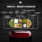Nootropic Brain Capsules - High Q Focus Supplement | Nootropic Brain Supplement for Cognitive & Memory Function | 60 Capsules | Productivity Supplement - Science Backed Formula Made in The UK - Image 3