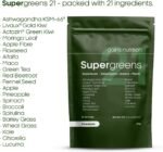 GN Super Greens 21 Powder (150g) with KSM-66 Ashwagandha, Actazin & Livaux Golden Kiwi, Alfalfa & More | Superfood - Pineapple Flavour Supergreens | Made in The UK - Image 4