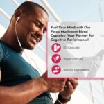 Mushroom Complex Supplement for Focus - Premium Brain Supplement with Ashwagandha, Turmeric, Reishi, & Gotu Kola for Focus & Memory Support - for Women & Men by B-Yond Performance, 60 Capsules - Image 4