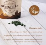 Sevenhills Wholefoods Organic Chlorella & Spirulina Tablets 500mg, Pack of 360, 180g - Image 5