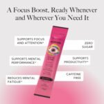 Neutonic Nootropic Focus Blend Powder | Peach Mango & Wild Berry 32 Sticks | Caffeine Free, Zero Sugar | Support Energy, Mental Performance, Cognitive Function | Support Focus, Brain Health - Image 3
