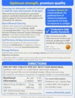 Calcium and Vitamin D Tablets, Vitabiotics Ultra (Pack of 1) - Image 3