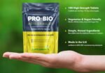 Probiotics for Gut Health | 180 Lactobacillus Acidophilus Tablets (Not Capsules) | High Strength Probiotic Supplement for Men & Women | Vegan, GMO, Gluten Free & UK Made - Image 3