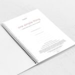 KNDRD One Simple Thing: A Wellness Journal for Women – Daily Self Care, Check-in, Gratitude & Wellness Prompts for Mental Health and Personal Growth. A5 wellness journal – 3 months. (Blush) - Image 3