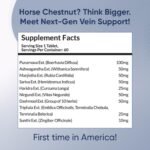 Reduce Varicose Veins & Boost Circulation with 60 Easy-to-Swallow Ayurvedic Tablets of Ashwagandha, Punarnava, Turmeric & Triphala | Reduce Leg, Ankle & Feet Swelling, Support Heart & Rectal Health - Image 3