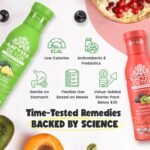 Karviva Organic Juice Cleanse Weight Control Pack – Prebiotic Detox with Sprouts, Aloe, Berries & Adaptogens, Ancient Herbal Remedy for Digestion, Immunity, Liver & Thyroid Health (6 BPA & Toxin-Free - Image 9