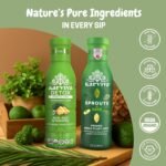 Karviva Organic Juice Cleanse Weight Control Pack – Prebiotic Detox with Sprouts, Aloe, Berries & Adaptogens, Ancient Herbal Remedy for Digestion, Immunity, Liver & Thyroid Health (6 BPA & Toxin-Free - Image 10