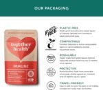 Immune Support Supplement – Together Health – Whole Food Nutrients – Vitamin C, Zinc, Selenium & Live Bacteria – Vegan Friendly – Made in The UK – Pack of 3-90 Vegecaps - Image 5