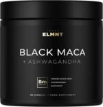 40,000mg Organic Black Maca Root 40X Strength Testosterone Supplement for Men + Ashwaganhda - Highest Potency Black Maca Root Capsules for Men 100% Pure Maca Powder Enhance Mens Health + Male Booster - Image 2