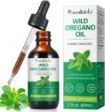 60ml Wild Oregano Oil Drops, with Potent Carvacrol, Mediterranean Wild Oregano Oil, Vegan Herbal Supplement for Immune and Digestive Support, Vegetarian, Non-GMO - Image 2