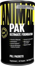 ANIMAL Pak Ultimate Foundation - 12-in-1 Multivitamin Complex with Vitamins, Minerals & Amino Acids - with Vitamin D3 K2 & Magnesium - 44 Packs of 8 Tablets Each - Image 2
