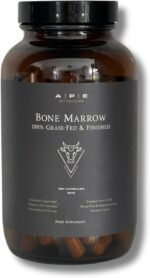 APE Nutrition Grass-Fed Bone Marrow Capsules - Health Supplements Rich in Collagen for Joint, Bone & Skin Support - 180 Freeze-Dried Capsules from Grass-Fed, Free-Range Cattle - 30-Day Supply - Image 2