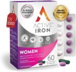 Active Iron Supplement 17 mg + Multivitamin for Women – Clinically Proven to Increase Energy & Reduce Tiredness – Gentle, Non-Constipating Iron + Women’s Multivitamin – 30 Capsules + 30 Tablets - Image 2