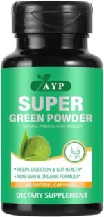 Advanced Superfood Powder 60 Softgel Capsules – Organic Premium Super Greens Blend with Ashwagandha KSM-66, 20+ Natural Nutrient-Rich Ingredients for Immunity and Energy | Vegan, Non-GMO - Image 2