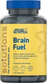Applied Nutrition - Solutions - Brain Fuel - Capsules with Nootropics, Vitamins, & Panax Ginseng - Best Focus Booster - Enhances Mental Performance - (60 Capsules – 30 Servings) - Image 2