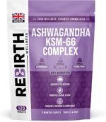 Ashwagandha High Strength KSM 66 Complex - 2000mg Enhanced with Rhodiola Rosea, L Theanine & Lemon Balm for Sleep Aid & Calm - 120 Ashwagandha KSM 66 Tablets - Vegan Supplement, Made in UK - Image 2