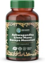 Ashwagandha, Lion's Mane, Bacopa Monnieri Capsules - Supports a Calm and Balanced Mind, Cognitive Function, and Mental Clarity - 180 Capsules - 3 Month Supply - Vegan, Non-GMO, 100% Natural - Image 2