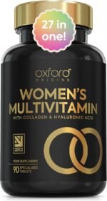 Award Winning Multivitamin Tablets for Women with Collagen & Hyaluronic Acid | Made in The UK | Womens Vitamins to Support Hormones, Immunity & Energy | Collagen Supplements for Women | 90 Tablets - Image 2