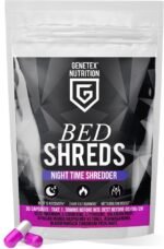 Bed Shreds Night Time Supplement for Weight Management & Sleep Aid – Night Time Supplement with Natural Ingredients - Supports Relaxation & Restful Nights, 30 Capsules, Made in UK – Vegan Friendly - Image 2