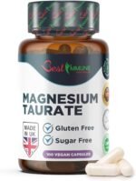 Best Immune, Magnesium Taurate 500mg Supplement - Strength Balanced Formula for Absorption, Bioavailability, Support Energy & Muscle Function, for Men Women, 500 mg 100 Capsules, 100 Days Supply - Image 2