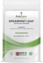 Bodygenix Spearmint Leaf Capsules - 500mg Hormonal Balance Digestive Health Fatigue & Stress Relief Support Antioxidant Formula Natural Food Supplement - 120 Capsules 4 Month Supply - Image 2