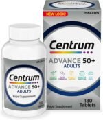 Centrum Advance 50+ Tablets Multivitamin & Mineral Supplements, with 24 essential nutrients, including vitamin D, C, Zinc, 180 ct - Image 2