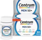 Centrum Men 50+ Multivitamins & Mineral Supplements, 23 essential nutrients including vitamin D, C, Zinc, Daily Multivitamin Tablets, 30 ct - Image 2