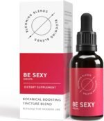 Confidence & Energy Booster - Natural, Ginseng Liquid Tincture for Confidence, Focus & Mood - Sexy Drops with Ashwagandha, Damiana Leaf, Rose Petal, Siberian Ginseng & Maca Root- 30ml, Blooming Blends - Image 2