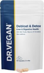 Debloat & Detox | Liver and Digestion Health | Vitamins & Supplements | 60 Vegan Capsules |Two-A-Day | DR.VEGAN - Image 2